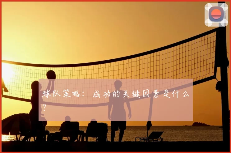 球队策略：成功的关键因素是什么？