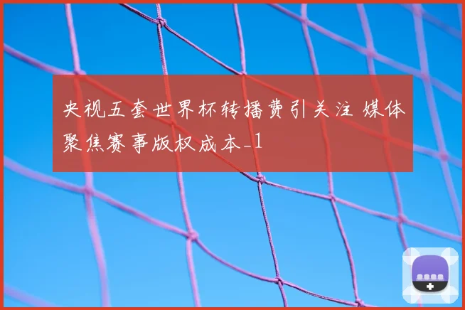 央视五套世界杯转播费引关注 媒体聚焦赛事版权成本_1