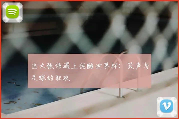 当大张伟遇上优酷世界杯：笑声与足球的狂欢
